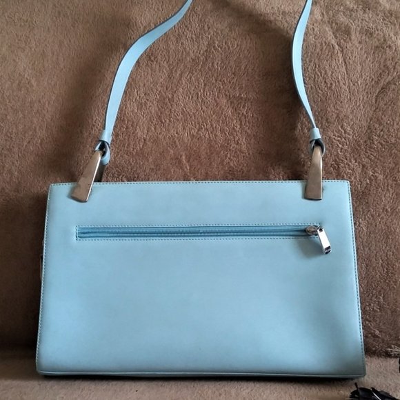 Pelbo | Classic  Vintage 1970's Light Blue Bag - Picture 2 of 9